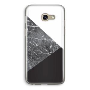 CaseCompany Combinatie marmer: Samsung Galaxy A5 (2017) Transparant Hoesje