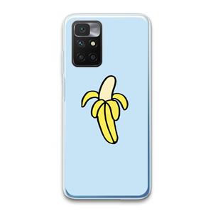 CaseCompany Banana: Xiaomi Redmi 10 Transparant Hoesje