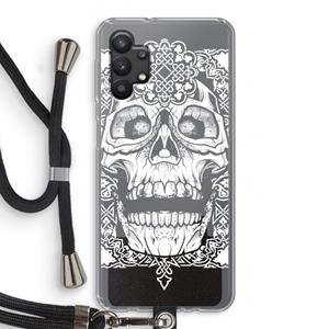 CaseCompany Seek & Destroy: Samsung Galaxy A32 5G Transparant Hoesje met koord