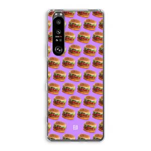 CaseCompany Giants: Sony Xperia 1 III Transparant Hoesje
