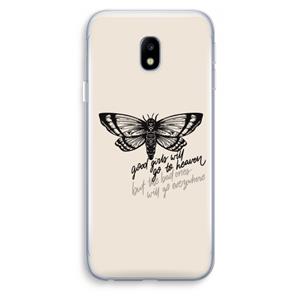 CaseCompany Good or bad: Samsung Galaxy J3 (2017) Transparant Hoesje