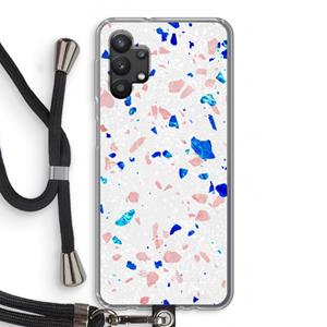 CaseCompany Terrazzo N°6: Samsung Galaxy A32 5G Transparant Hoesje met koord