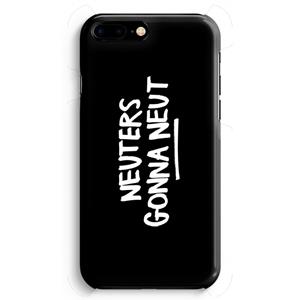 CaseCompany Neuters (zwart): iPhone 8 Plus Volledig Geprint Hoesje