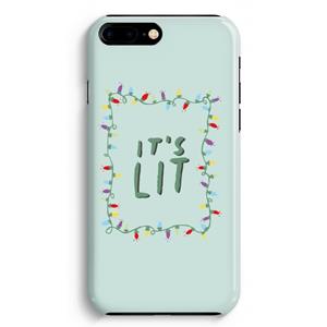 CaseCompany It's Lit: iPhone 8 Plus Volledig Geprint Hoesje