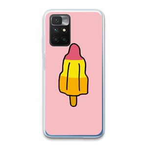 CaseCompany Raketijsje: Xiaomi Redmi 10 Transparant Hoesje