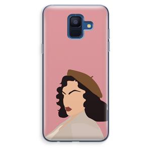 CaseCompany Confidence: Samsung Galaxy A6 (2018) Transparant Hoesje