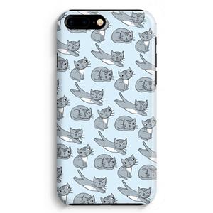 CaseCompany Poezen: iPhone 8 Plus Volledig Geprint Hoesje