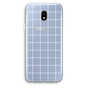 CaseCompany Rooster 2: Samsung Galaxy J3 (2017) Transparant Hoesje