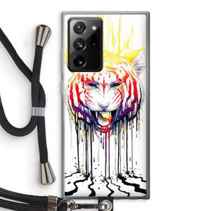 CaseCompany Fading: Samsung Galaxy Note 20 Ultra / Note 20 Ultra 5G Transparant Hoesje met koord
