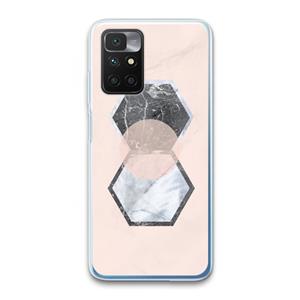 CaseCompany Creatieve toets: Xiaomi Redmi 10 Transparant Hoesje