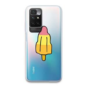 CaseCompany Raketijsje: Xiaomi Redmi 10 Transparant Hoesje