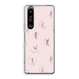 CaseCompany Dancing #3: Sony Xperia 1 III Transparant Hoesje