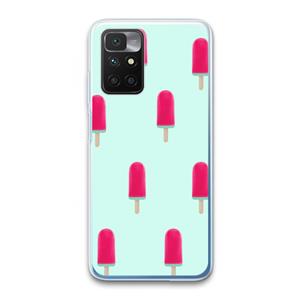 CaseCompany Waterijsje: Xiaomi Redmi 10 Transparant Hoesje
