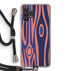 CaseCompany Bast A: Samsung Galaxy A32 5G Transparant Hoesje met koord
