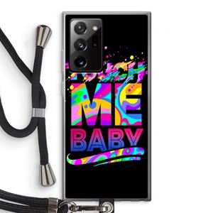 CaseCompany Touch Me: Samsung Galaxy Note 20 Ultra / Note 20 Ultra 5G Transparant Hoesje met koord