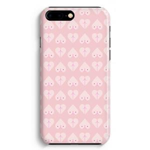 CaseCompany Ass 'n Titties: iPhone 8 Plus Volledig Geprint Hoesje