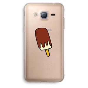 CaseCompany Frisco: Samsung Galaxy J3 (2016) Transparant Hoesje