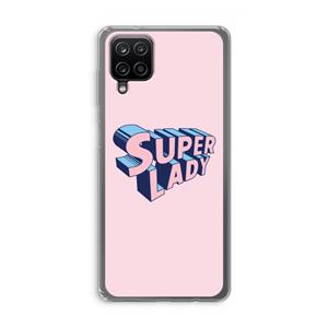 CaseCompany Superlady: Samsung Galaxy A12 Transparant Hoesje