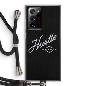 CaseCompany Hustle: Samsung Galaxy Note 20 Ultra / Note 20 Ultra 5G Transparant Hoesje met koord
