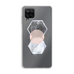 CaseCompany Creatieve toets: Samsung Galaxy A12 Transparant Hoesje