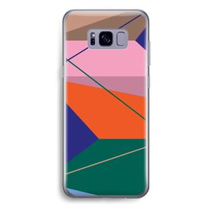 CaseCompany Gestalte 1: Samsung Galaxy S8 Plus Transparant Hoesje