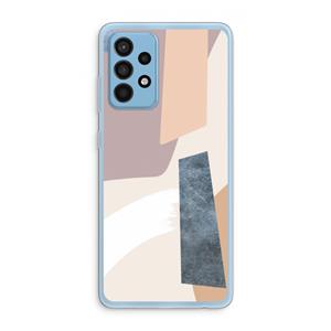 CaseCompany Luca: Samsung Galaxy A52 Transparant Hoesje
