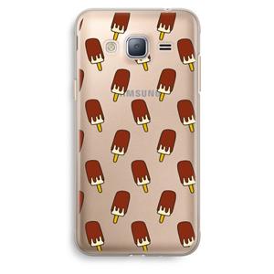 CaseCompany Yummy: Samsung Galaxy J3 (2016) Transparant Hoesje