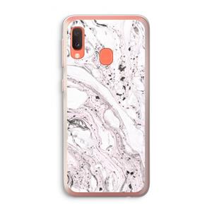 CaseCompany Mengelmoes: Samsung Galaxy A20e Transparant Hoesje