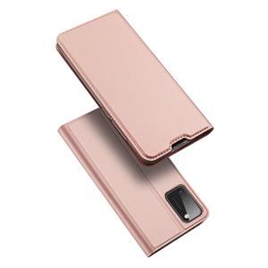Dux Ducis pro serie slim wallet hoes - Samsung Galaxy A41 - Rose Goud