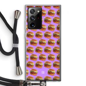 CaseCompany Giants: Samsung Galaxy Note 20 Ultra / Note 20 Ultra 5G Transparant Hoesje met koord