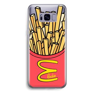 CaseCompany McElodie: Samsung Galaxy S8 Plus Transparant Hoesje