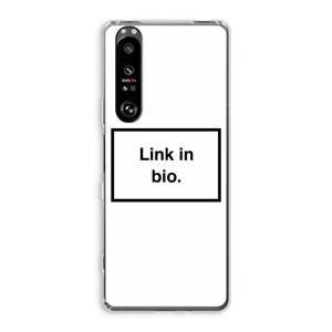 CaseCompany Link in bio: Sony Xperia 1 III Transparant Hoesje