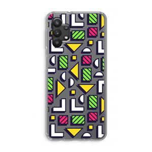 CaseCompany 8-bit N°4: Samsung Galaxy A32 5G Transparant Hoesje