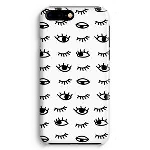 CaseCompany Eye pattern #2: iPhone 8 Plus Volledig Geprint Hoesje