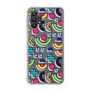 CaseCompany 8-bit N°6: Samsung Galaxy A32 5G Transparant Hoesje