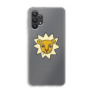 Kleine leeuw: Samsung Galaxy A32 5G Transparant Hoesje