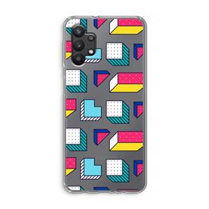 CaseCompany 8-bit N°7: Samsung Galaxy A32 5G Transparant Hoesje