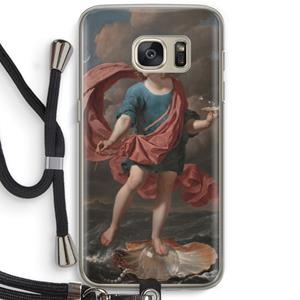 CaseCompany Soap Bubbles: Samsung Galaxy S7 Transparant Hoesje met koord