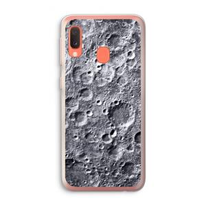 CaseCompany Maanlandschap: Samsung Galaxy A20e Transparant Hoesje