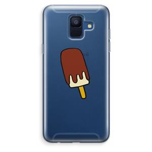 CaseCompany Frisco: Samsung Galaxy A6 (2018) Transparant Hoesje