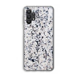 CaseCompany Gespikkelde marmer: Samsung Galaxy A32 5G Transparant Hoesje