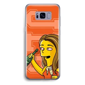 CaseCompany Jamie Lee Simpson: Samsung Galaxy S8 Plus Transparant Hoesje