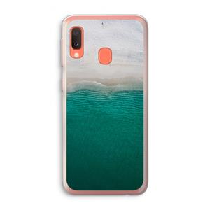CaseCompany Stranded: Samsung Galaxy A20e Transparant Hoesje