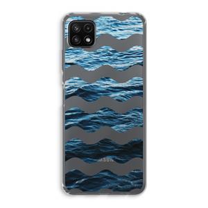 CaseCompany Oceaan: Samsung Galaxy A22 5G Transparant Hoesje