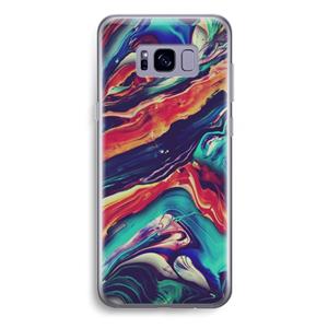 CaseCompany Chameleon Sun: Samsung Galaxy S8 Plus Transparant Hoesje