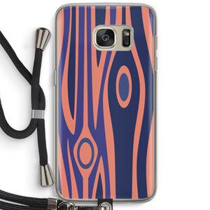 CaseCompany Bast A: Samsung Galaxy S7 Transparant Hoesje met koord