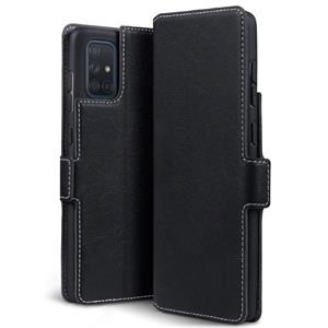 Qubits slim wallet hoes - Samsung Galaxy A71 - Zwart