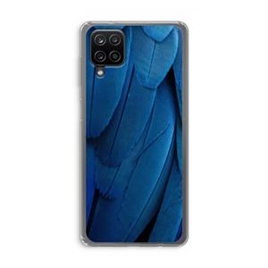 CaseCompany Pauw: Samsung Galaxy A12 Transparant Hoesje