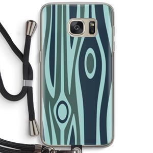 CaseCompany Bast B: Samsung Galaxy S7 Transparant Hoesje met koord