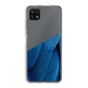 CaseCompany Pauw: Samsung Galaxy A22 5G Transparant Hoesje